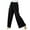 Black, variant on Women Palazzo Dance Pants Wide Leg Loungewear Flowy Pants for Work Out, Yoga Brown L