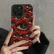 thumbnail image 1 of Funda de teléfono suave con patrón de ojo rojo escalofriante para iPhone 15 14 12 11 13 Pro Max 14Plus 12 13 Mini 7 8 Plus X XS Max XR, 1 of 4