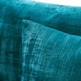 thumbnail image 4 of Home Soft Things Textured Velvet Pillow Covers (Set of 2), - Agate Green - 26" x 26", 4 of 6