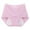 Khaki, variant on Odeerbi Women's Period Underwear Menstrual Postpartum Absorbent Panties Teens Girls Leak Proof Cotton Briefs Plus Size Solid Color Soft Breathable Underwear