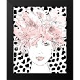 thumbnail image 2 of Tavoletti, Anne 12x14 Black Modern Framed Museum Art Print Titled - Floral Figures III Blush, 2 of 5