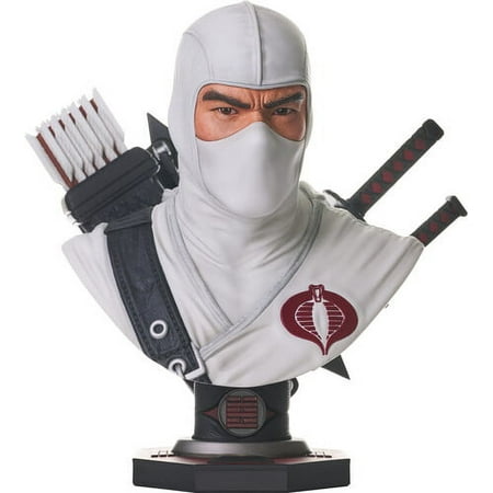 UPC: 0699788844090 | G.I. Joe Legends in 3-Dimensions Storm Shadow Cobra Ninja 1/2 Scale Resin Bust