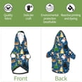 thumbnail image 6 of Fotbe Different Cats Christmas Print Small Dog Sweater Hoodies Pet Grey Hooded Soft Fleece Sweatshirts with Pocket Fall Winter Puppy Cat Sweaters Warm Clothes-Large, 6 of 7
