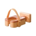 thumbnail image 1 of kurtrusly Support de Sèche-Cheveux 180° Réglable Pliable Support Mural en Plastique, Jaune, 1 of 7