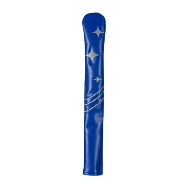 Cubierta de palo de alineación de golf Protector de la barra de golf PU Golf Sticks Caso de protección de manga para el indicador de dirección de golf azul