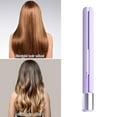 Mini Dual Purpose Curling Iron Portable USB Rechargeable Travel Curling
