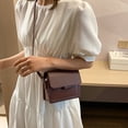 thumbnail image 5 of New casual all-in-one fashion small square bag retro single shoulder crossbody bag - brown, 5 of 5