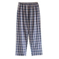 thumbnail image 3 of Xcmzpl Cotton Plaid Pants for Men Elastic Waist Baggy Sleep Pants Casual Flannel Vintage Loungewear Bottoms Comzy Pjs Bottoms, 3 of 4