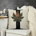 thumbnail image 2 of nygtbtfer Home Fall Pumpkin Throw Pillow Cover, Autumn Give Thanks Gather Farmhouse Cushion Case for Sofa Couch, 2 of 5
