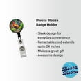 thumbnail image 2 of Rooster Retractable Reel ID Badge Key Card Name Tag Holder with Clip, 2 of 7