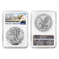 thumbnail image 3 of 2021 Reverse Proof American Silver Eagle Designer 2pc Set NGC PF70 FDI 35th Anni. Eagle Label, 3 of 3