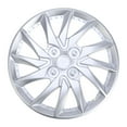thumbnail image 1 of Miangastore 14 Inch Car Wheel Case Hubcap for Car Hub Auto Refit Accessory (Silver), 1 of 8