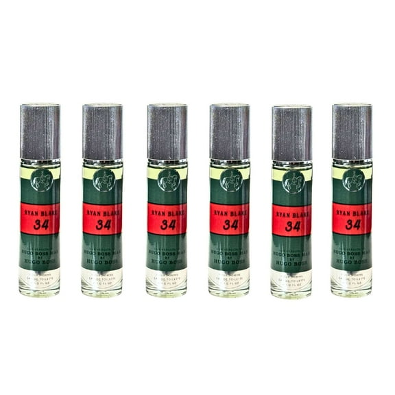 Ryan Blake 34 Spray Perfume – Pack of 6 | 1.0 fl oz Each (30 ml)