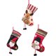 thumbnail image 2 of Wosthever Calcetín de Navidad árbol colgante calcetines de Navidad medias de regalo decoración de Festival accesorios para el hogar Patrón mayor, 2 of 6