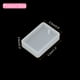 thumbnail image 2 of Uxcell 20 Pcs Moldes Rectangulares de Resina Silicona Kit de Llaveros, Blanco, 2 of 6