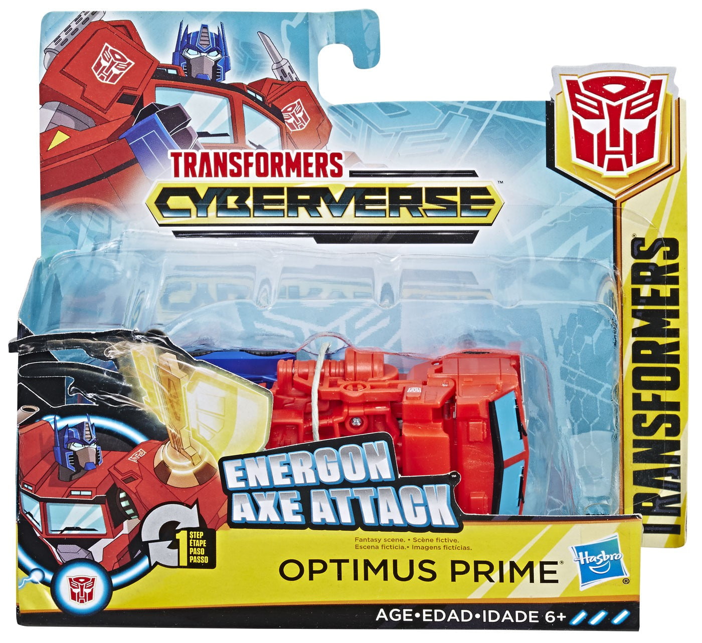 Hasbro Transformers Cyberverse 1 Step Changer Optimus Prime for sale online