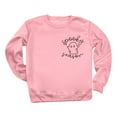 thumbnail image 2 of Hoodies For Women Women Halloween Sweatshirt Season Embroidered Crewneck Fall Long Sleeve Pullover Tops Graphic Design Pink, 2 of 4