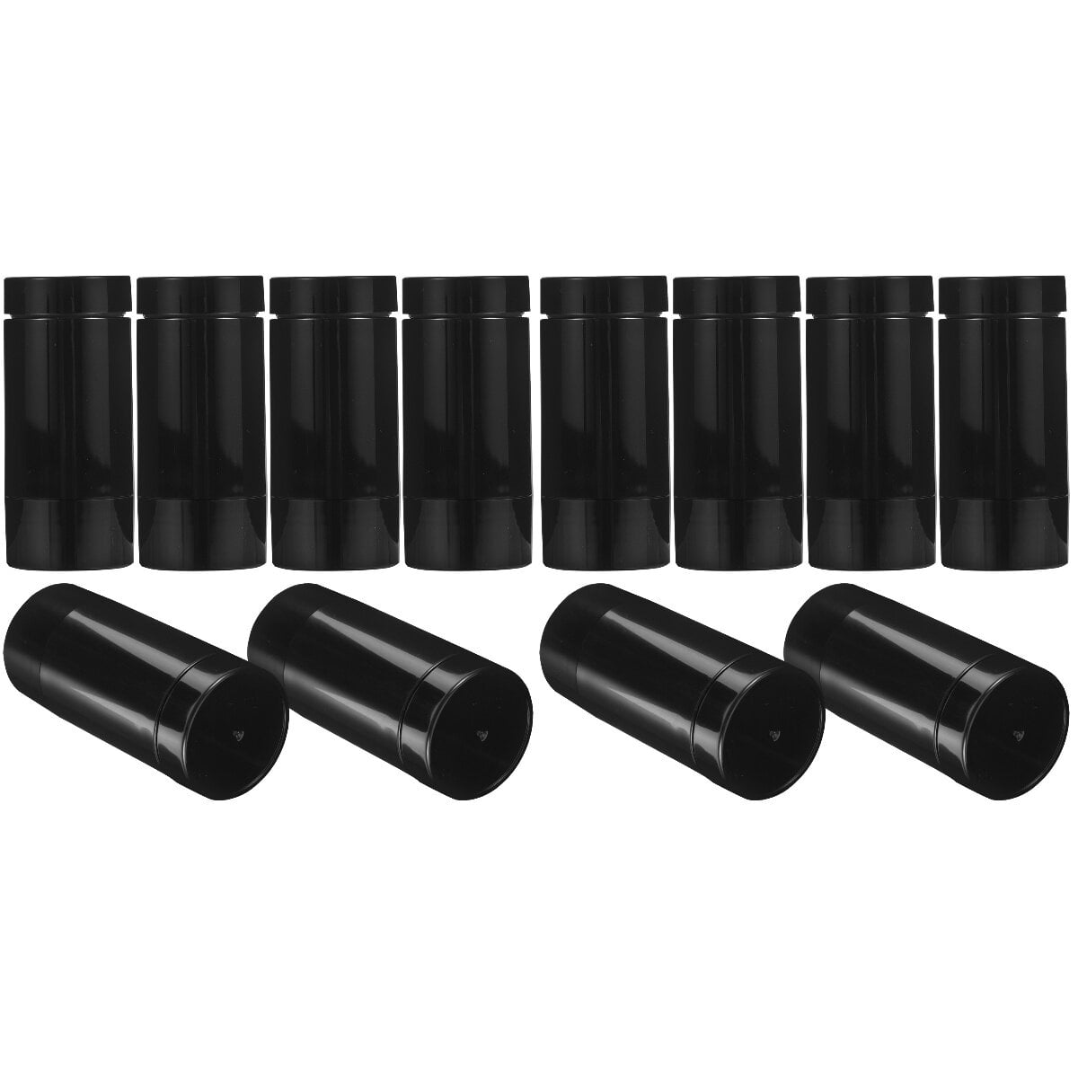 12 pcs Lip Balm Tubes Cream Tubes Plastic Deodorant Bottles Refillable