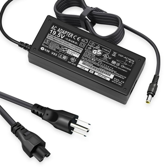 Adaptador de cable de alimentación 19,5 V 4,7 A 90 W para TV LCD Sony Bravia
