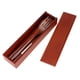 thumbnail image 3 of Palillos, Palillos De Madera Portátiles Tenedor Vajilla De Madera Juego De Cuchara Uso Conveniente, 3 of 8