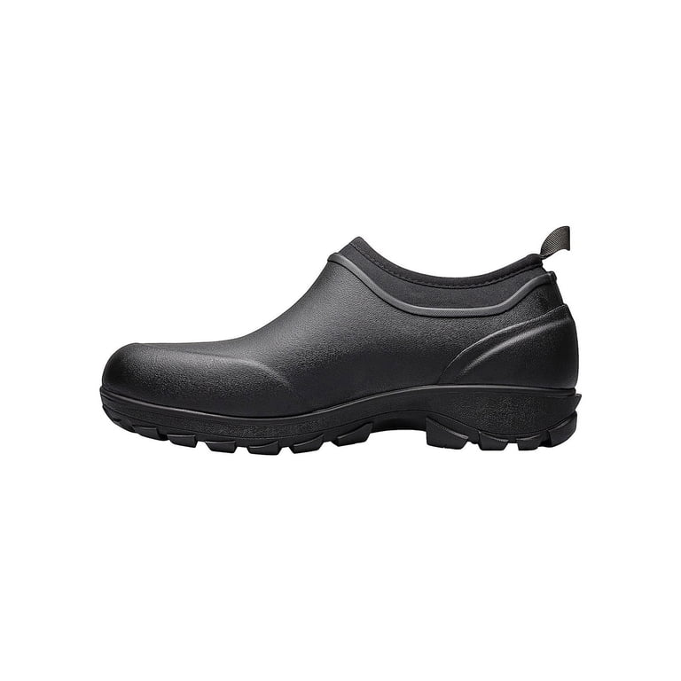 Bogs Black Sauvie Ankle Slip On Boot 72207-001  Size 10 Bogs Black Sauvie Ankle Slip On Men main image 2