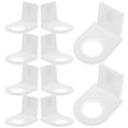 thumbnail image 1 of 10pcs autoadhesivo titular de desinfectante de manos montado en la pared estante de botella de gel de ducha, 1 of 8