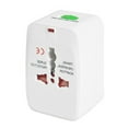 thumbnail image 2 of tredstone International Power Converter Wall Charger Convenient Travel Built-in Safety Shutters without USB Indicator Light Adapter Socket, 2 of 8