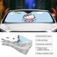 thumbnail image 5 of Windshield Sun Shade Foldable Car Front Window Sunshade For Car Suv Trucks Vans - Best Heat Shield Blocker Visor Cover Blocks Uv Rays And Keeps Your Vehicle Cool-Medium, 5 of 5