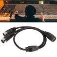 thumbnail image 3 of Cable Din Hembra De 5 Pines A 2 Macho De 5 Pines, Cable Adaptador DIN Y De 5 Pines, 1 Entrada, 2 Salidas, 5 Núcleos Flexibles Para Estudios Domésticos, 3 of 7
