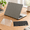 Black & Cream Stripes, variant on Laptop Shell for MacBook Air 13 Inch (2021-2018) Black & Cream Stripes