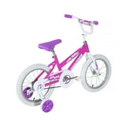 Dynacraft Magna Star Burst 16 Kids Bike, Pink White, Ages 5-7