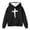 R162-Black, variant on RMGVDSD Hoodies for Girls Hooded Sweatshirt Long Sleeve Pullover with Letter Print Pocket Back To School Casual Hoodie Tops for Kids Fashion Clothes 8-9 Years