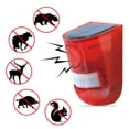 thumbnail image 4 of Matsuzay Sistema de alarmas con Sensor de movimiento para entrada de coche, recargable, con energía Solar, alertas inalámbricas ajustables Cadenas y protecciones para puertas de seguridad, 4 of 6
