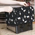 thumbnail image 7 of Xecao Fashionable Goose Print 4 Slice Toaster Cover with Pockets, Small Appliance Cover, Dust and Fingerprint Protection, Machine Washable, 7 of 7