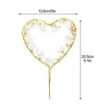 thumbnail image 2 of Cake Decoration Card Inserts Valentine's Day Romantic Wire Plastic Party Supplies Creative Decorative Props, 2 of 6