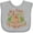 AC-Heather Grey, variant on Inktastic My 1st Thanksgiving Pumpkin Vegetables in Orange and Green Boys or Girls Baby Bib