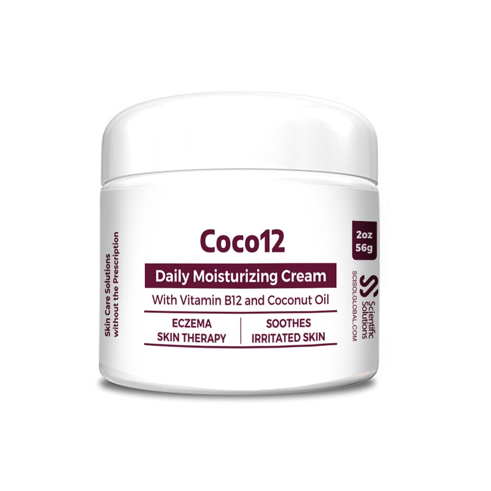 Coco12, Vitamin B12 and Coconut Oil Daily Moisturizing Cream for