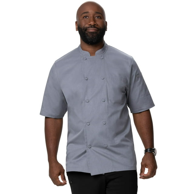 Chef Coat Chef Works Montreal Cool Vent gris mediano