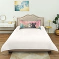thumbnail image 6 of Haosy Satin Pillowcase for Hair and Skin Standard Cooling Silk Pillow Case with Envelope Closure Cats Pink Cherry Blossoms 20"x26", 6 of 9