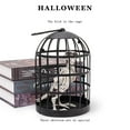 thumbnail image 5 of Halloween Desktop Ornament Skeleton Decoration for Living Room Seasonal Display Realistic Animal Figurine for Bar Yard Festive Décor, 5 of 7