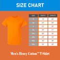 thumbnail image 2 of Gildan Men Heavy Cotton Hi Visibility T-Shirt, Short Sleeve Safety Orange-Green Work Tee, 3 Pack L, 2 of 7