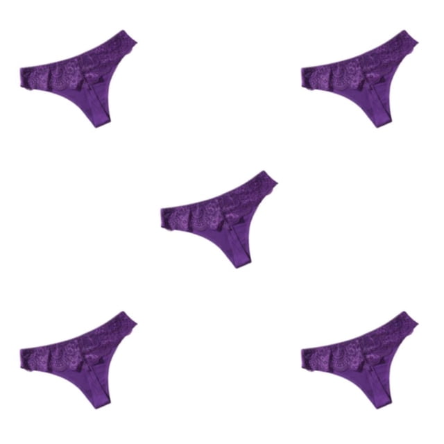 Qarigey Bragas de tiro bajo, tanga, bragas sin costuras, mano de obra fina, elasticidad, ropa de dormir para mujer, ropa de dormir calada, Type2 NO2