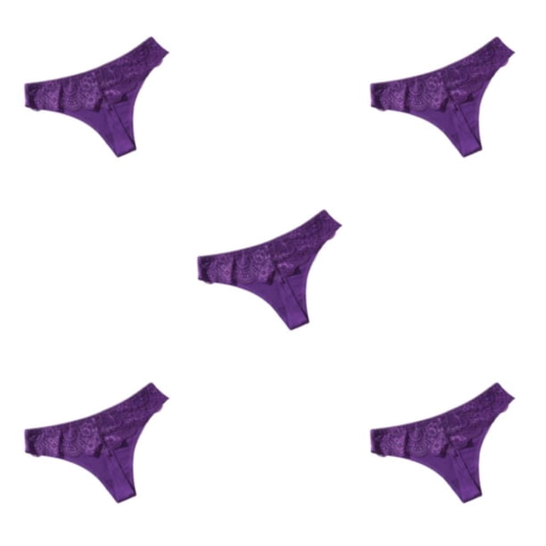 Qarigey Bragas de tiro bajo, tanga, bragas sin costuras, mano de obra fina, elasticidad, ropa de dormir para mujer, ropa de dormir calada, Type2 NO2