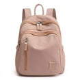 thumbnail image 1 of Mini Backpack for Women Light Weight Small Waterproof Backpack Purses Small Casual Daily Travel Shoulder Bag (Apricot color), 1 of 6