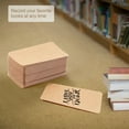 thumbnail image 5 of 500pcs Blank Kraft Paper Business Cards Word Card Message Card DIY Gift Card, 5 of 8
