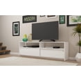 thumbnail image 2 of Centro de Entretenimiento Midtown Concept mesa TV 60 Rack TV - All White, 2 of 5