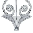 thumbnail image 6 of DecMode 31"W, 21"H Aluminum Traditional Coffee Table, Silver, 1-Piece, 6 of 12