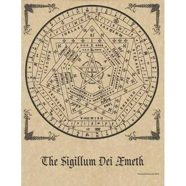 Sigillum Dei Aemeth Poster Walmart Com
