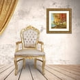 thumbnail image 3 of Lera 20x20 Gold Ornate Wood Framed with Double Matting Museum Art Print Titled - Mosaic Landscape II, 3 of 4