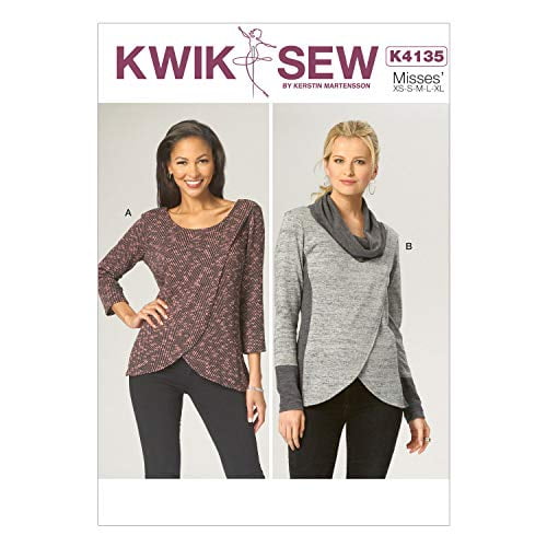 KWIK-SEW Motifs K4135 Hauts Misses, (Très Petit-Très Grand)